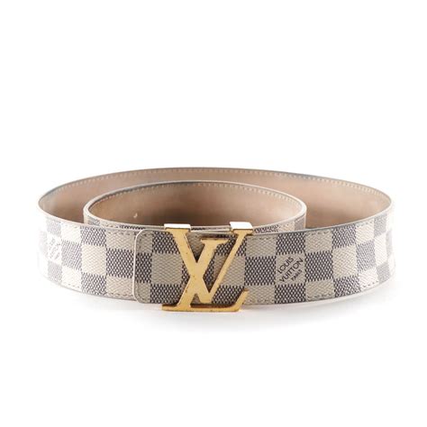 louis vuitton white lv belt|louis vuitton belt original.